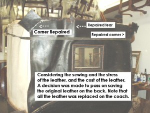 A decision on the leather