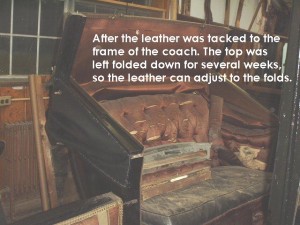 Adjusting the leather