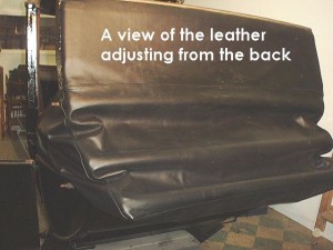 Another view of the leather