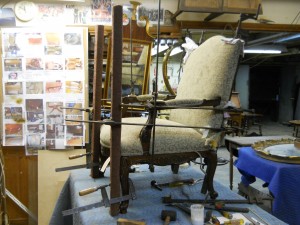 Chair, Upholstered Clamping (3)