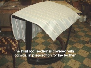 Front section gets canvas