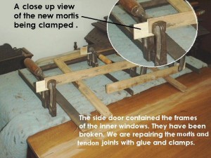 Repairing window frames