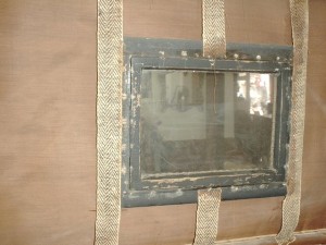 Window and webbing close